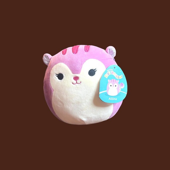 Squishmallow 7-8” Allina The Squirrel AUTHENTIC KellyToy soft plush gift toy NEW - Picture 2 of 7